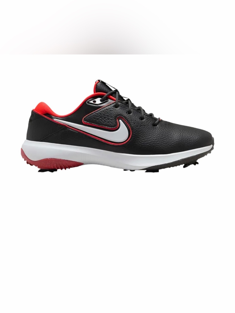 Nike Men's Black Red and White Athletic Shoes